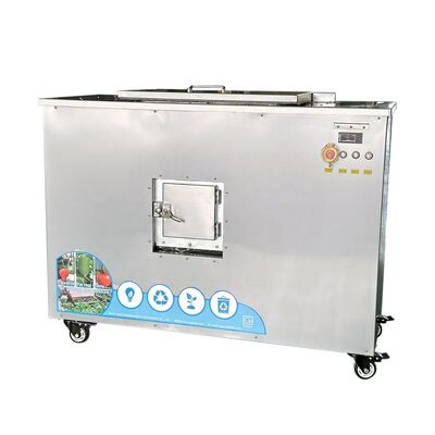 TOGO TG-CC-50 Stainless Steel 304 Organic Waste Composter with 50kg Capacity and 21-24 Hours Processing