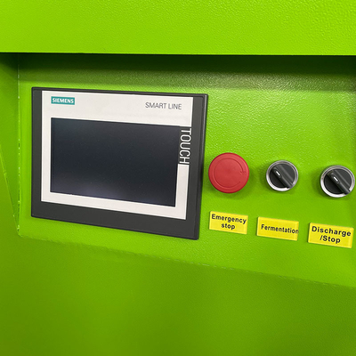 Automatic Organic Food Waste Composting Machine With Microbial High Temp Fermentation
