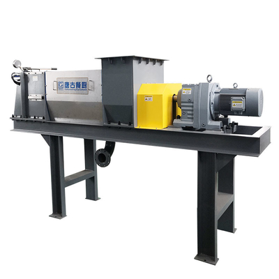 Screw Extrusion Commercial Dehydration Machine Kitchen Food Waste Screw Press Dewatering