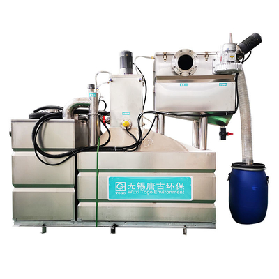 60m3/H Multifunctional Kitchen Food Oil Water Separator Environment Friendly