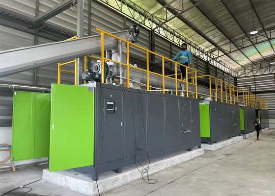 30Tons Per Day Waste Disposal Equipment Food Waste Shredder Organic Waste Recycling