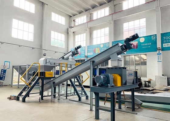 30Tons Per Day Waste Disposal Equipment Food Waste Shredder Organic Waste Recycling