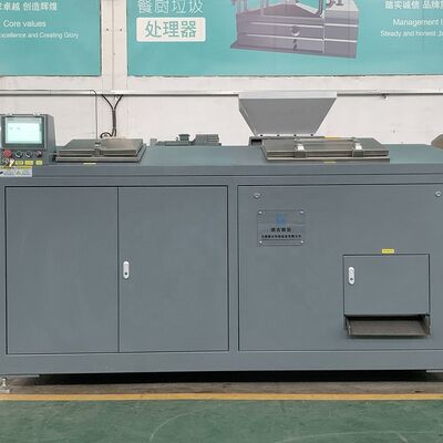 200KG/D Capacity Food Waste Composting Machine with 9KW Power and SUS303+Q235B Material