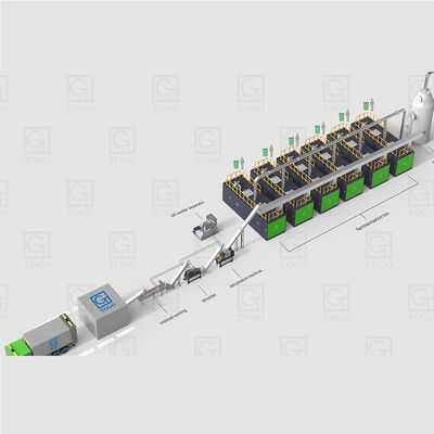 Fully Automatic PLC Control Large Capacity Composting Machine That Turns Food Waste Into Fertilizer Customize Power