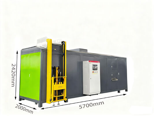 TOGO TG-CC-2000 2000kg/d Commercial Food Waste Disposer Motor Pump Bearing Eco-Friendly SUS304 Stainless Steel Customizable CE