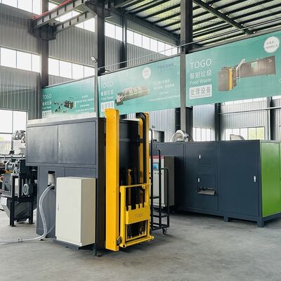 Easy To Operate Auto Feeding 3000KG Daily Capacity Organic Waste Composter and Food Waste Composter