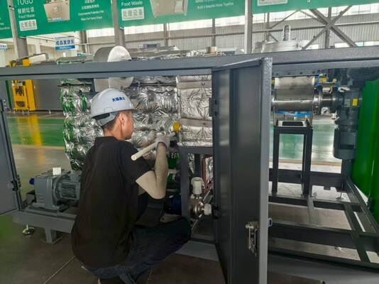 4300 2120 2170mm Food Composter TG CC 1000S 1000kg Day Bio Waste Converter Organic Fertilizer Equipment No Odor Generated