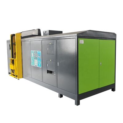 3000KG/D Daily Capacity Automatic Food Waste Disposer with Fully Automatic PLC Control and Microbial Decomposition for Organic Fertilizer Production