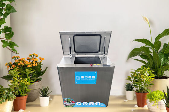 PLC 10kg Smart Home Food Composter 304 Stainless Steel Organic Fertilizer Equipment 24-Hour Rapid Composting Performance