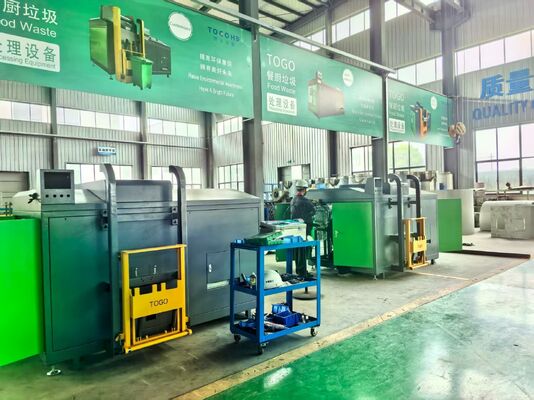 4500kg Per Day 24-Hour Rapid Composting Garbage Composting Machine Bio Waste Composting Equipment Organic Waste Converter