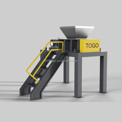 3000-10000KG/D Processing Capacity Food Waste Shredder with Overload Protective Motor and High Efficiency Safety