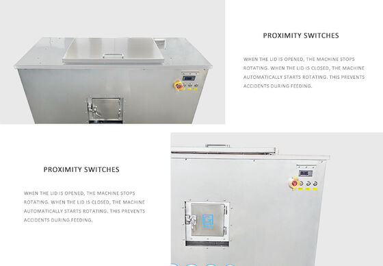 TOGO TG-CC-50 Stainless Steel 304 Organic Waste Composter with 50kg Capacity and 21-24 Hours Processing