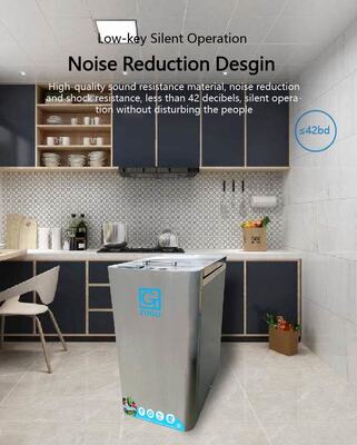 TOGO TG-CC-5 Stainless Steel Automatic Organic Kitchen Food Waste Composter for Household Use Class Energy Efficiency Silencer