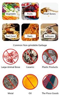 TOGO TG-CC-5 Stainless Steel Automatic Organic Kitchen Food Waste Composter for Household Use Class Energy Efficiency Silencer