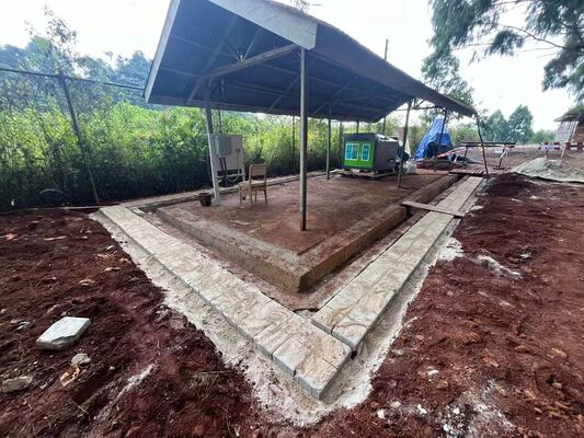 TOGO TG-CC-100 Kitchen Waste Composting Machine with 100 Kg/day Capacity, Stainless Steel Construction, and PLC Automatic Control System