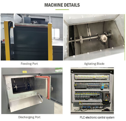 TOGO TG-CC-200S 200kg/day Food Waste Disposer with Odorless Operation and PLC-Controlled Kitchen Waste Composting Machine