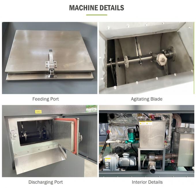 Organic Food Waste Processing Machine 200KG/24H Recycling Food Waste To